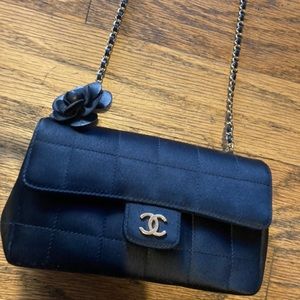 Chanel satin bag